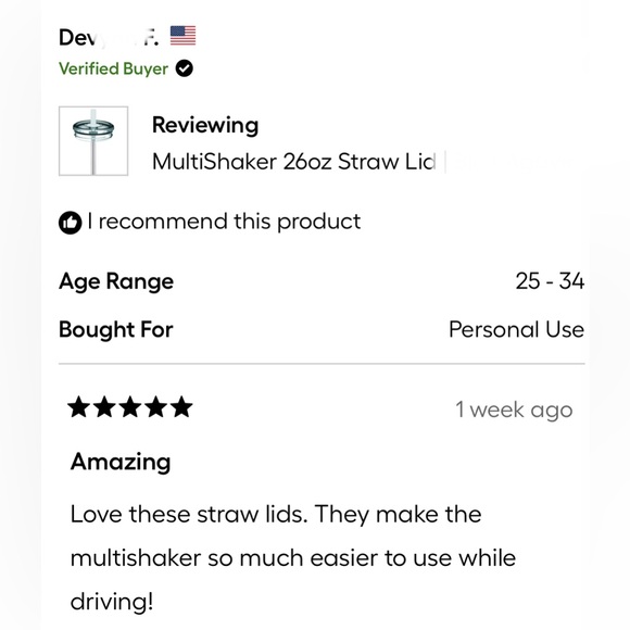 NEW! BRUMATE Mocha Multishaker Straw Lid, New in Package - Picture 14 of 16